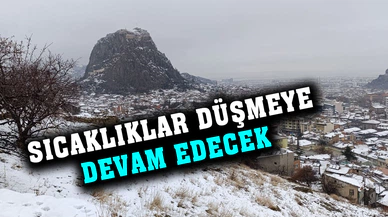 Sıcaklıklar düşmeye devam edecek