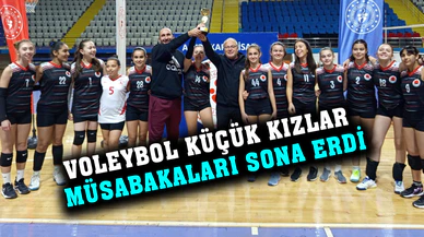 Voleybol Küçük Kızlar müsabakaları sona erdi