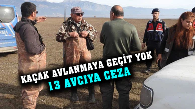 Kaçak avlanmaya geçit yok