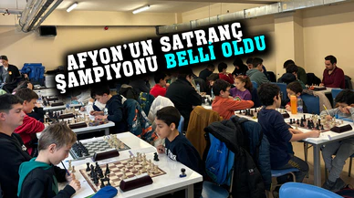 Afyonkarahisar’ın satranç birincisi belli oldu