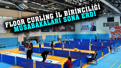 Floor Curling İl Birinciliği müsabakaları sonuçlandı