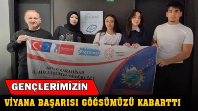 Afyonkarahisarlı Öğrencilerden Viyana’da Bilişim Başarısı