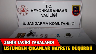 Afyonkarahisar’da zararlı madde satıcısı yakalandı
