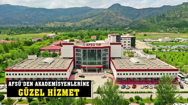 AFSÜ’den Akademisyenlere büyük hizmet