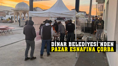 Pazarcı esnafına çorba ikramımız devam ediyor