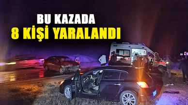 Afyonkarahisar'da kaza 8 yaralı
