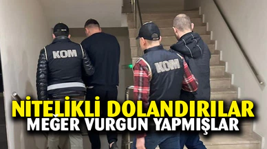 Nitelikli dolandırıcılık yapan 2 kişi tutuklandı