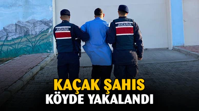 3 yıl 4 ay hapis cezasıyla aran şahsı jandarma yakaladı