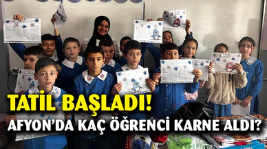 149 bin öğrenci ve 11 bine yakın öğretmen yarıyıl tatiline girdi