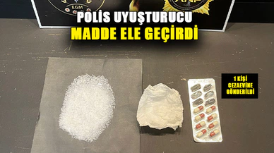Afyon'da polis kötü madde operasyonu yaptı