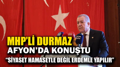 MHP'li Durmaz DEM Partili ve CHP'li Belediyeler Üzerinden Terörsüz Türkiye Vurgusu Yaptı