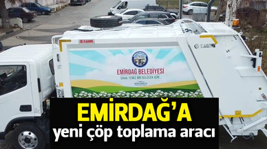 Emirdağ Belediyesi’ne yeni temizlik aracı