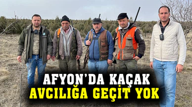 Kaçak avcılığa geçit yok