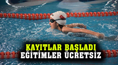 ‘Yüzme Bilmeyen Kalmasın’ projesi kayıtları başladı
