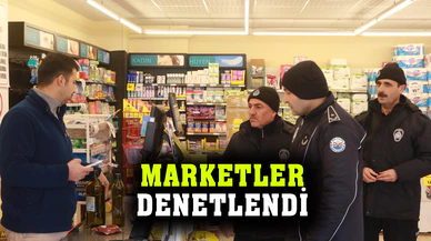 Bolvadin’de marketler denetildi