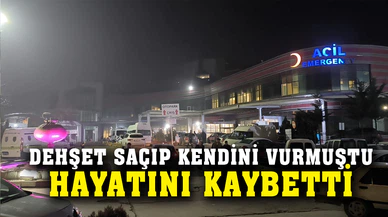 Hastanede önce kadını sonra kendini vuran adam öldü