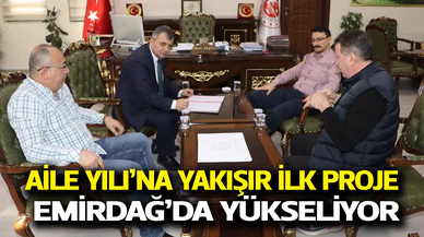 Aile Yılı’na yakışır ilk proje Emirdağ’da yükseliyor
