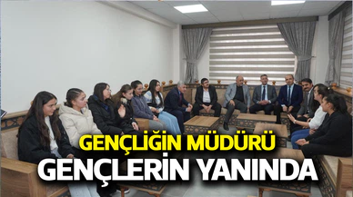 Kasapoğlu, gençlerle bir araya geldi