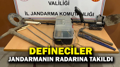 Afyonkarahisar'da defineciler yakalandı