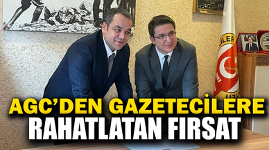 AGC'den Gazetecilere Rahatlatan Fırsat