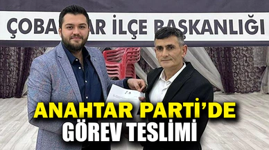 "Anahtar Parti bir parti değil, bir memleketin yeniden ayağa kalkma iradesidir"