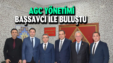 AGC Yönetı̇mı’ndeṅ, Başsavcı Karabacak'a zı̇yaret