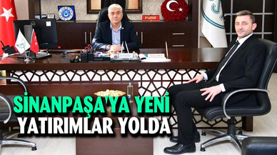 Sinanpaşa'ya yeni yatırımlar yolda