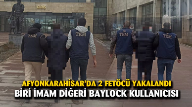 Afyonkarahisar’da 2 FETÖ üyesi yakalandı