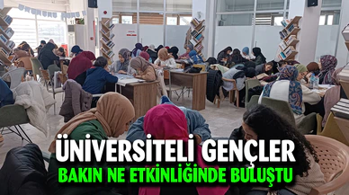 Bez çanta baskı atölyesi yapıldı