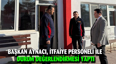 Başkan Aynacı, saha ziyaretlerine devam ediyor