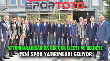 İlçe, belde ve köylere yeni spor yatırımları yolda