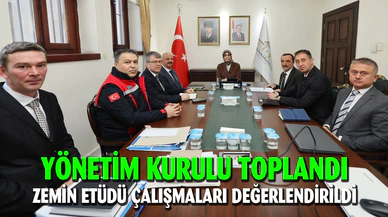 Afyon OTB Yönetim kurulu toplandı