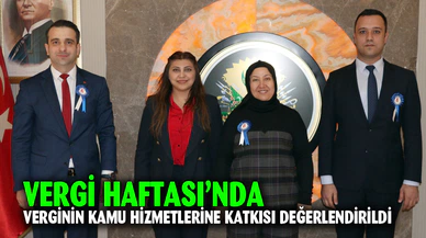 Başkan  Kılınçarslan’a, “Vergi Haftası” ziyareti