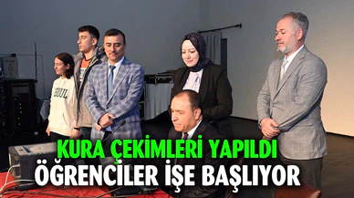 “İŞKUR Gençlik Programı” kura çekimi yapıldı