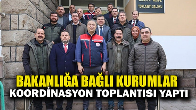 Kurumlar arası koordinasyon toplantısı yapıldı