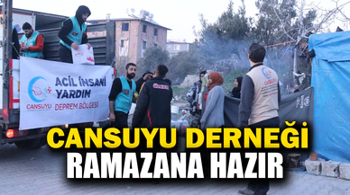 Cansuyu Ramazana Hazır