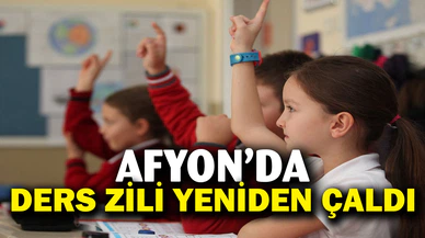 Afyonkarahisar’da 149 bin öğrenci ders başı yaptı