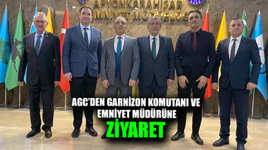 AGC’den Garnizon Komutanı ve Emniyet Müdürüne ziyaret