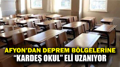 Emirdağ’daki 10 okul deprem bölgesindeki okullarla kardeş olacak