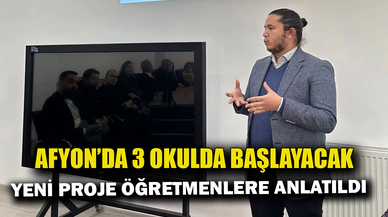 Milli Eğitim'in yeni modelleri öğretmenlere anlatıldı