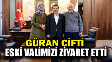 Devlet Ana'nın Anne Babası Eski Valimizi Ziyaret Etti