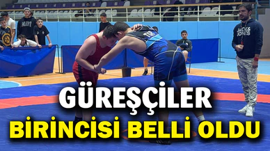 Serbest Güreş il birinciliği müsabakaları sona erdi