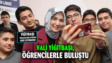 Vali Yiğitbaşı öğrencilerle buluştu