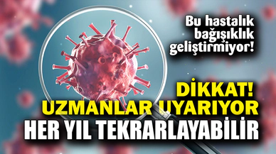 Uzmanı uyardı: "İnfluenza her yıl tekrarlayabilir"