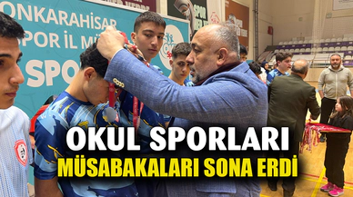 Okul Sporları Genç Erkekler Futsal Müsabakaları sona erdi