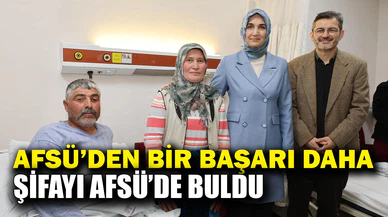 Vali Yiğitbaşı'dan AFSÜ'ye Tebrik