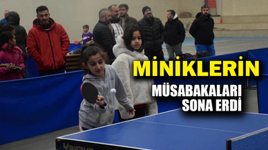 Masa tenisi müsabakaları sona erdi