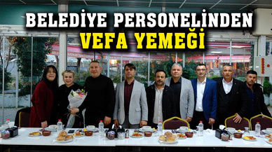 Belediye personelinden vefa yemeği