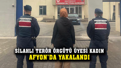 Afyonkarahisar’da örgüt üyesi kadın yakalandı