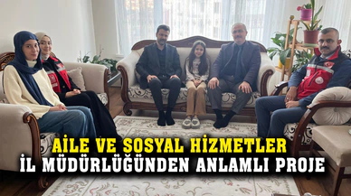 Afyonkarahisar Aile ve Sosyal Hizmetler İl Müdürlüğünden Anlamlı Proje